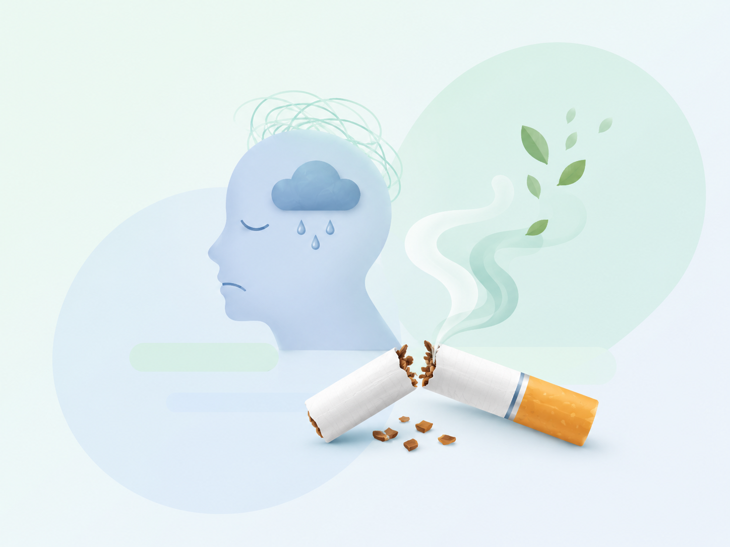 "Depression and Smoking addiction"