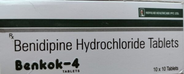 Benkok-4 Tablet <br><p><small>Benidipine (4mg)</small></p>