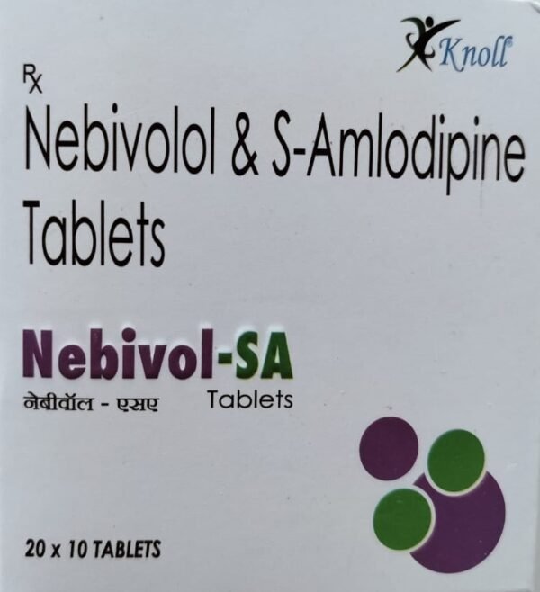 Nebivol SA 5mg/2.5mg Tablet <br><p><small>Nebivolol (5mg) + Amlodipine (2.5mg)</small></p>