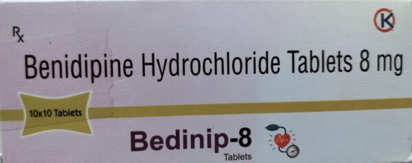 Bedinip 8mg Tablet <br> <p><small>Benidipine (8mg)</small></p>