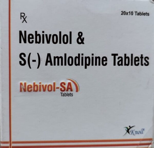 Nebivol SA 5mg/2.5mg Tablet <br> <p><small>Nebivolol (5mg) + Amlodipine (2.5mg)</small></p>