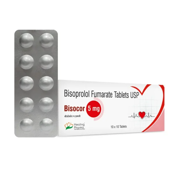 Bisocor 5<br><p><small>Bisoprolol Fumarate 5 mq Tablets</p></small>