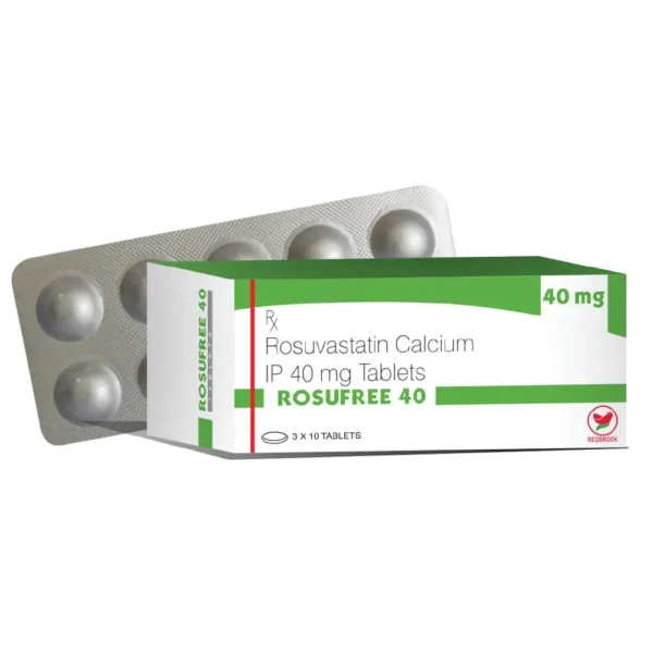 Rosufree 40<br><p><small>Rosuvastatin 40 mq Tablets</p></small>