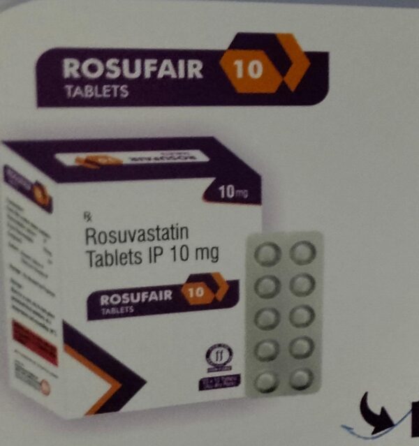 ROSUFAIR 10<br><p><small>ROSUVASTATIN TABLETS</p></small>