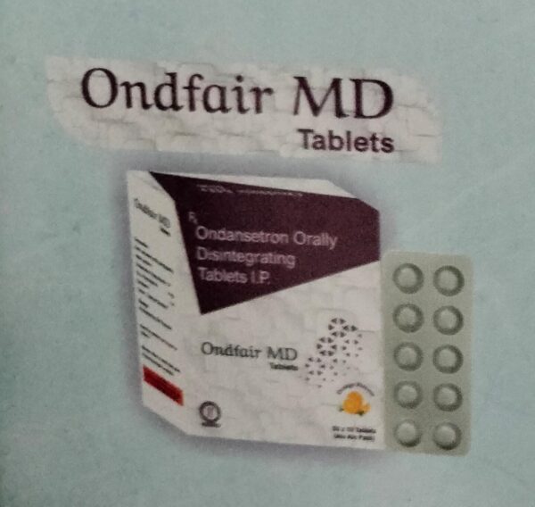 ONDFAIR MD<br><p><small>ONDANSETRONE TABLETS</p></small>