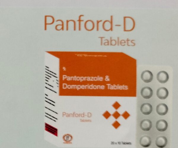 PANFORD D<br><p><small>PANTOPRAZOLE AND DOMPERIDONE TABLETS</p></small>