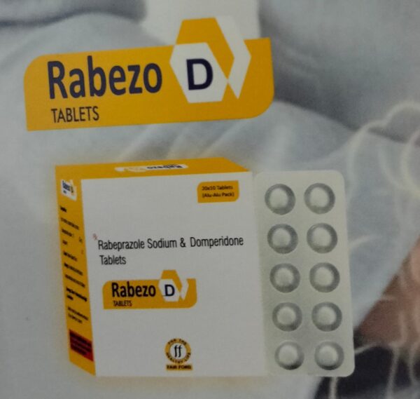 RABEZO D<br><p><small>RABEPRAZOLE AND DOMPERIDONE TABLET</p></small>