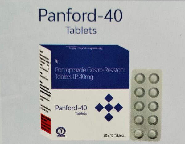 PANFORD 40<br><p><small>PANTOPRAZOLE TABLETS</p></small>