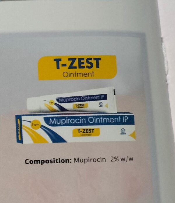 T-ZEST OINTMENT<br><p><small>MUPIROCIN OINTMENT</p></small>