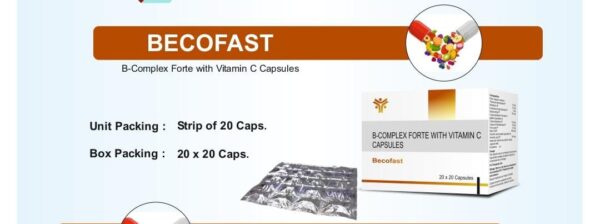 BECOFAST 1*20CAP<br><p><small>VITAMIN B COMPLEX SYRUP</p></small>