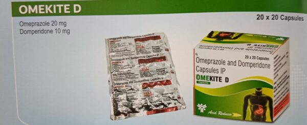 OMEKITE D 1X20<br><p><small>OMEPRAZOLE AND DOMPERIDONE</p></small>