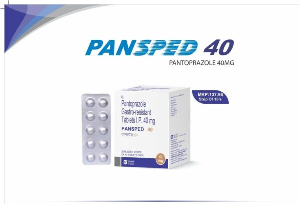 PANSPED 40<br><p><small>PANTOPRAZOLE 40MG</p></small>