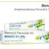 Benzo 5%<br><p><small>Anhydrous  Benzoyl Peroxide 5 % w/w Gel</p></small>