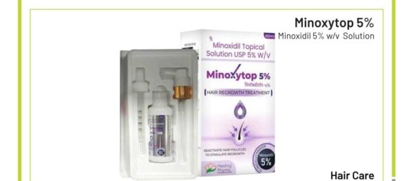 minoxytop 5%<br><p><small>minoxidil 5% w/v Solution</p></small>
