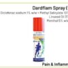 Dardflam Spray (55g)<br><p><small>Diclofenac sodium 1% w/w + MethylSalicylate 10% w/w + Linseed  0iI + 3% w/w + menthoI 5% w/w Spray</p></small>