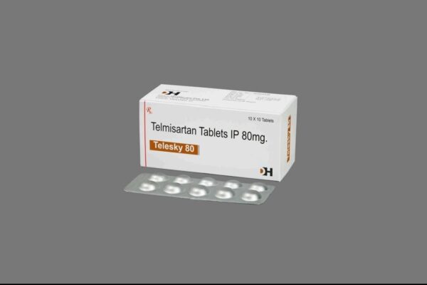 TELESKY - 80 AM TAB<br><p><small>Telmisartan 80 mg + Amlodipine 5 mg Tab</p></small>