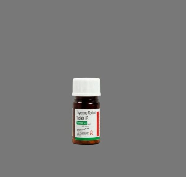 THYRODAX 12.5 TAB<br><p><small>Thyroxine Sodium 12.5 mcg Tab</p></small>