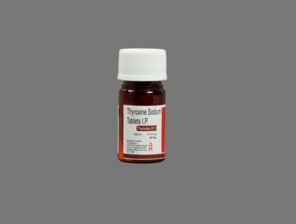 THYRODAX 37.5 TAB<br><p><small>Thyroxine Sodium 37.5 mcg Tab</p></small>
