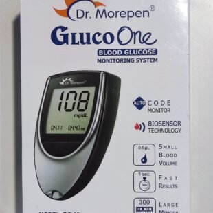 gluco one monitor<br><p><small>blood glucose monitor</small></p>