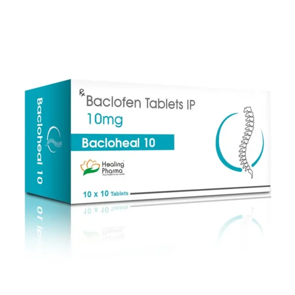 Bacloheal 10<br><p><small>Baclofen  10  mg  Tablets</p></small>