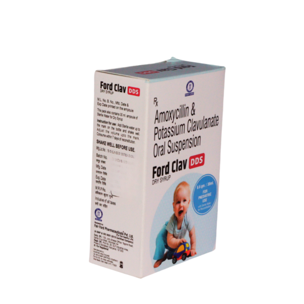 FORDCLAV DDS SYP  (Amoxycillin & Potaasium Clauulanate oral suspension 6.6 gm/30ml) - Image 3