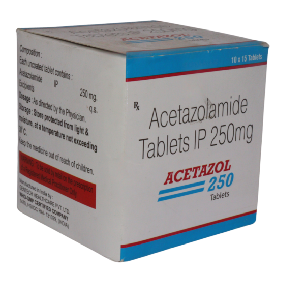 Acetazol 250 (Acetazolamide 250mg) - Image 2