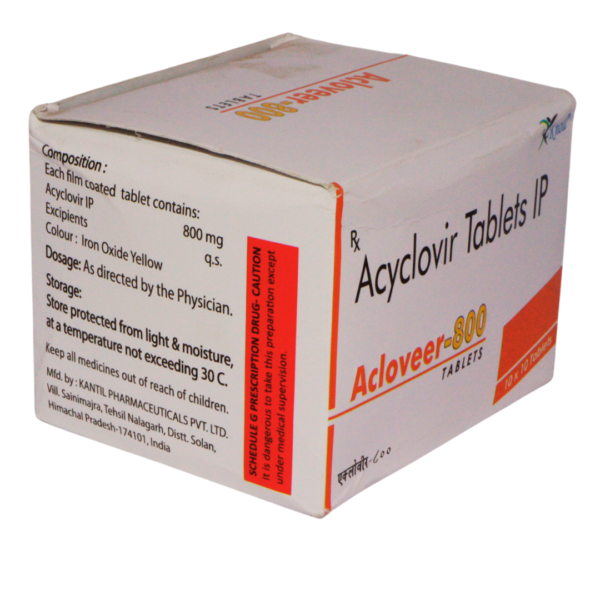 Acloveer 800MG (Acyclovir 800mg) - Image 2