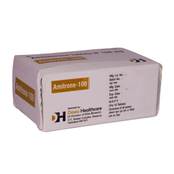 Amitrone 100 (Amiodarone 100mg) - Image 3