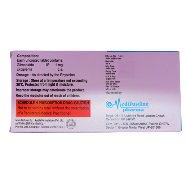 Glimived 1 (Glimperide 1mg) - Image 4
