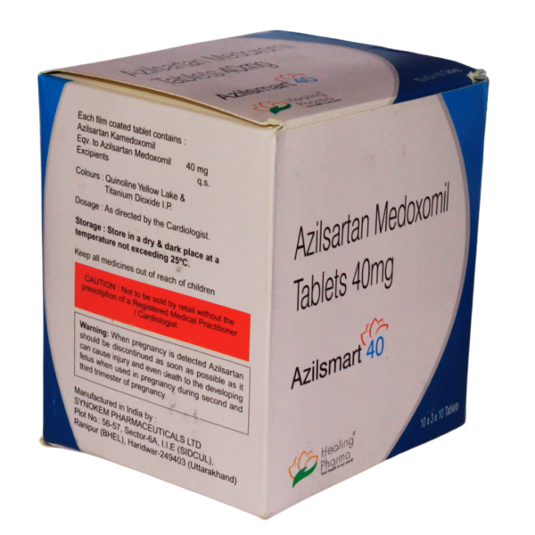 Azilsmart 40 (Azilsartan Medoxomil 40mg) - Image 2