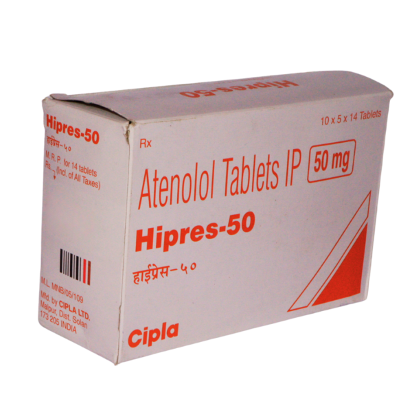 Hipres 50mg (Atenolol 50mg) - Image 3