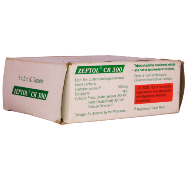 Zeptol CR 200 (Carbamazepine Prolonged Release 300mg) - Image 2