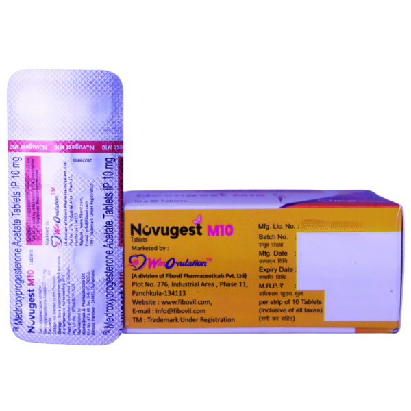 Novugest M10 (Medroxyprogesterone acetate (10mg)) - Image 3