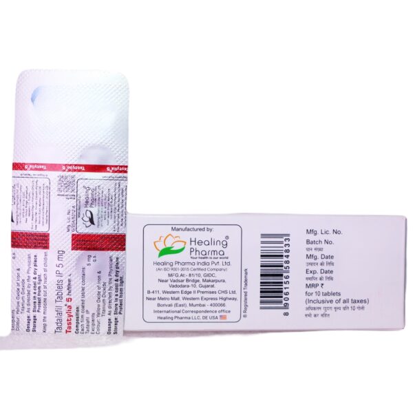 Tastylia 5 (Tadalafil 5 mg) - Image 3