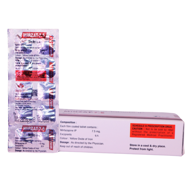 Mirzat 7.5 (Mirtazapine (7.5mg)) - Image 2