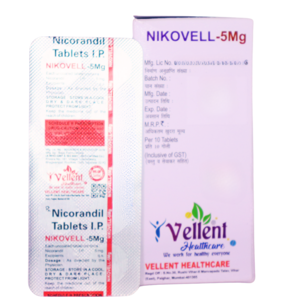Nikovell 5mg (Nicorandil 5 mg) - Image 3