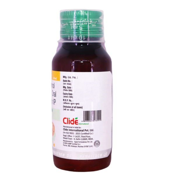 Paraseren DS (Paracetamol Paediatric Oral suspensnion 250mg) - Image 3