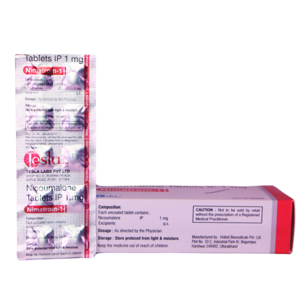 Nimatrom 1 (Nicoumalone 1 mg) - Image 2