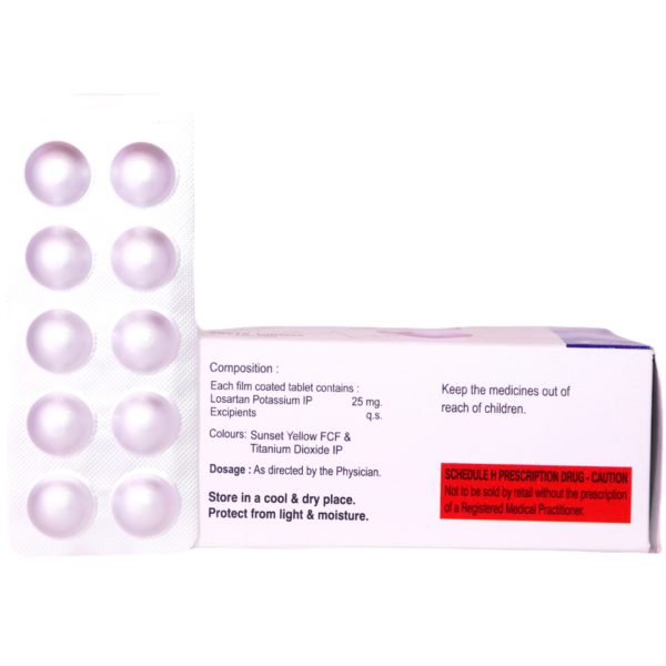 Losanol 25 (Losartan Potassium (25mg)) - Image 2