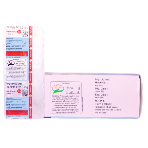 Methotrex 2.5 (Methotrextate 2.5 mg) - Image 3