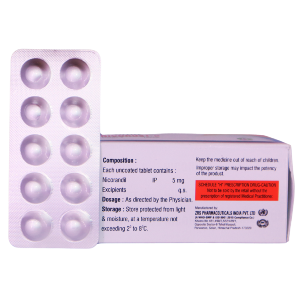 Nicorust 5 (Nicorandil 5 mg) - Image 2