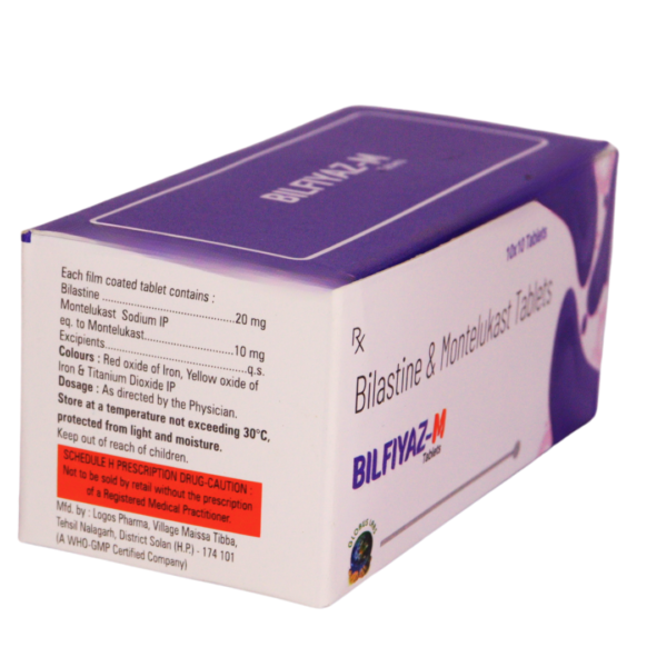 Bilfiyaz M (Bilastine & Montelukast(20 + 10mg)) - Image 2