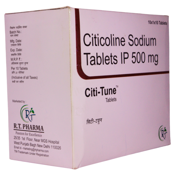 Citi Tune (Citicoline Sodium 500mg) - Image 3