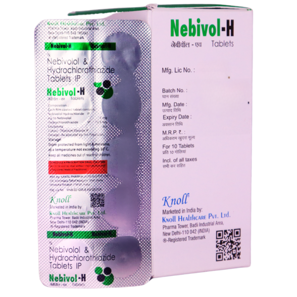 Nebivol H (Nebivolol Hydrochlorothiazide (5mg/12.5 mg)) - Image 3
