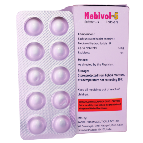 Nebivol 5 (Nebivolol 5mg) - Image 2