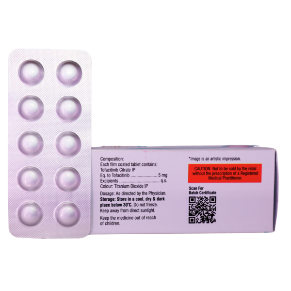 Tofase 5 (Tofacitinib (5mg) - Image 2