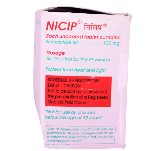Nicip (Nimesulide 100mg) - Image 2
