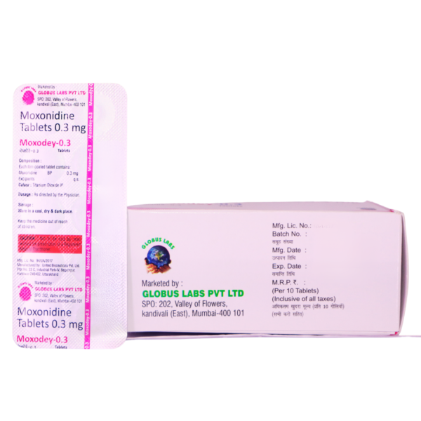 Moxodey 0.3 (Moxonidine  0.3mg) - Image 3