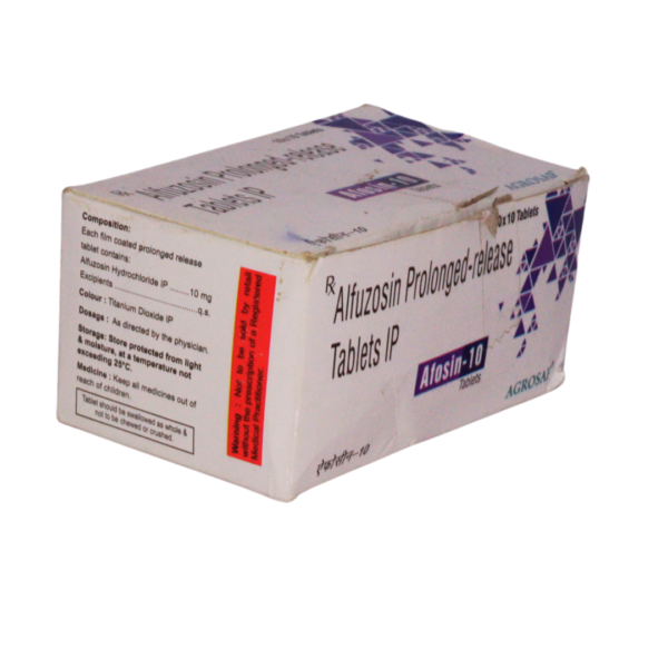 Afosin 10 (Alfuzosin Prolonged release 10mg) - Image 2