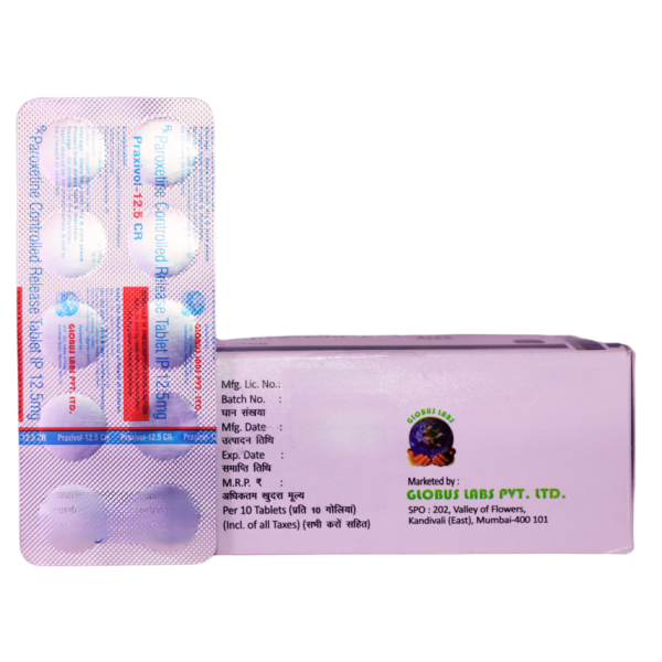 Praxivol 12.5 CR (Paroxetin Controlled Release 12.5 mg) - Image 3